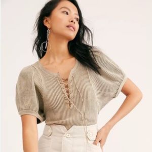 Free People Hayden Thermal Shirt